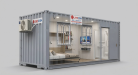 Container Nhà Ở Nhân Viên 20ft Có Toilet: Giải Pháp Lưu Trú Tại Hiện Trường